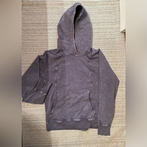 Lululemon Purple Pullover Hoodie with Kangaroo Pocket Size 8